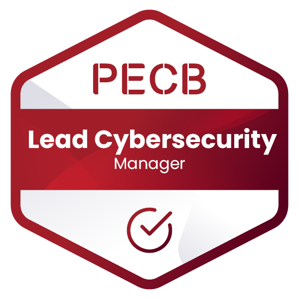 PECB Lead Cybersecurity Manager Badge
